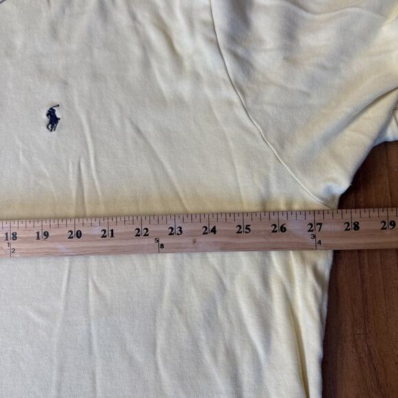 Polo Ralph Lauren Polo‎ Shirt Mens XXL Yellow Classic Short Sleeve Golf Rugby - Picture 4 of 5